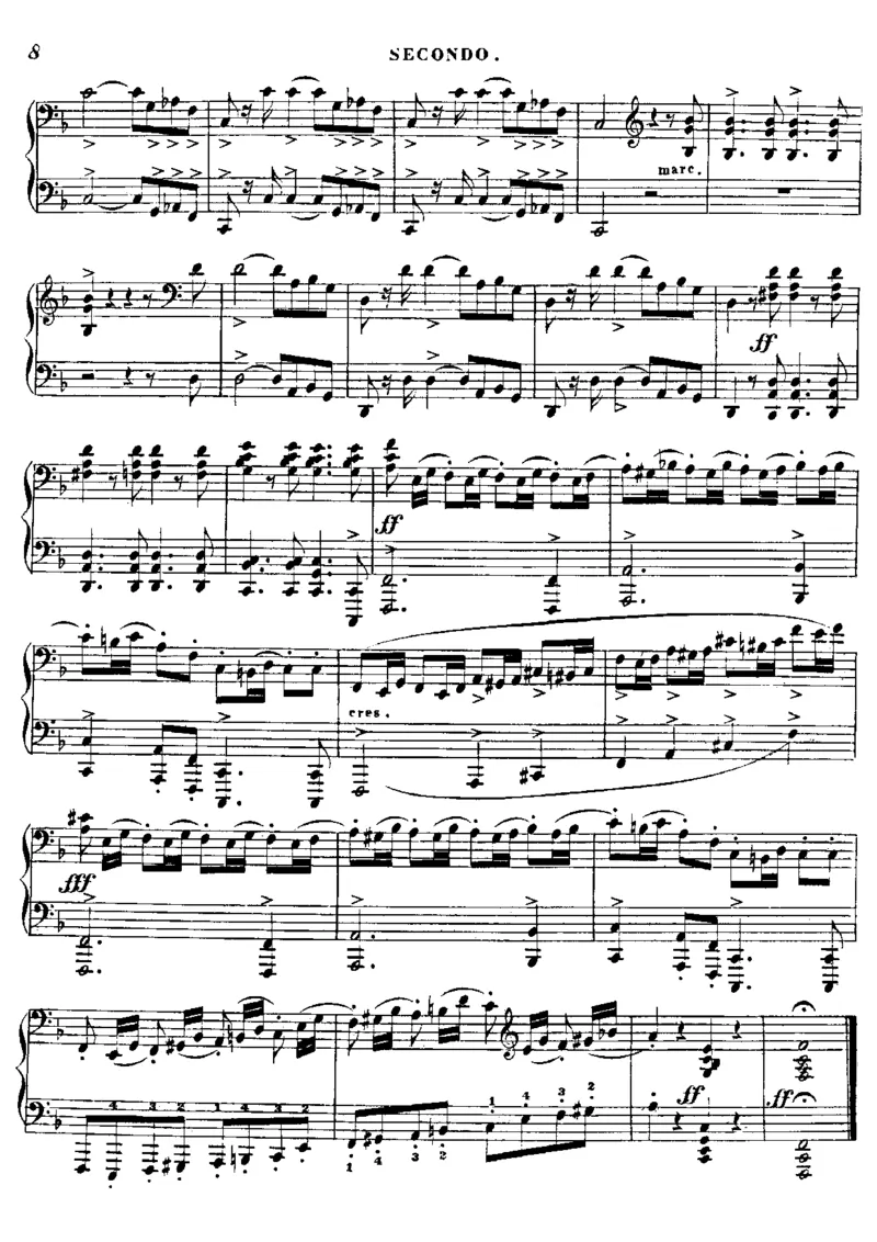 SouvenirdelaRussie,Op151(4Hands)_一万首著名钢琴曲谱哈农贝多芬合集视频教学电子版高清无水印可打印_1古典钢琴知名音乐家谱_勃拉姆斯钢琴谱全集_四手联弹