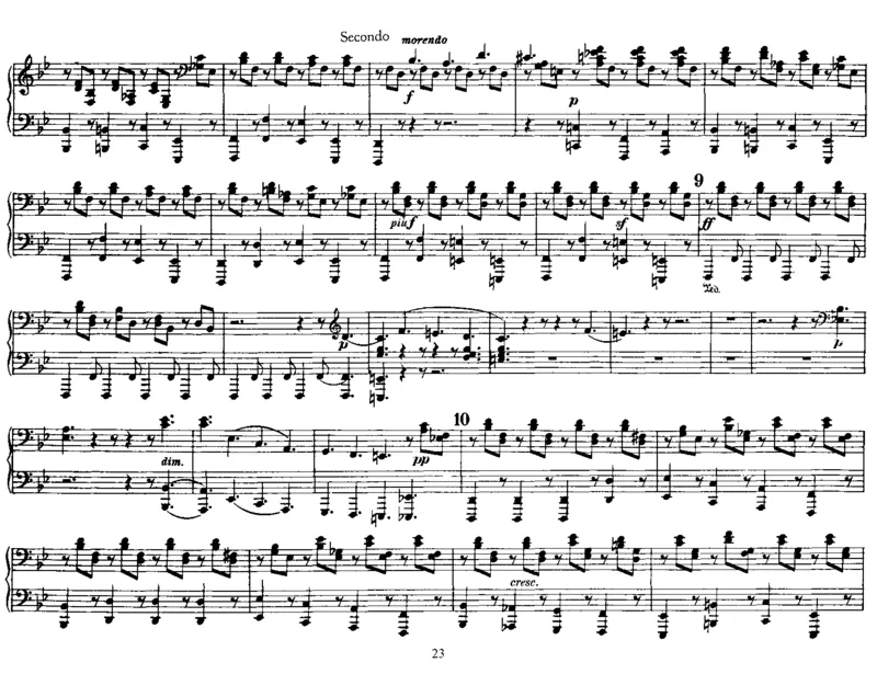 VariationsinBb,Op83a(4Hands)_一万首著名钢琴曲谱哈农贝多芬合集视频教学电子版高清无水印可打印_02现代钢琴谱合集_马克西姆钢琴谱全集_门德尔松钢琴谱全集_四手连弹