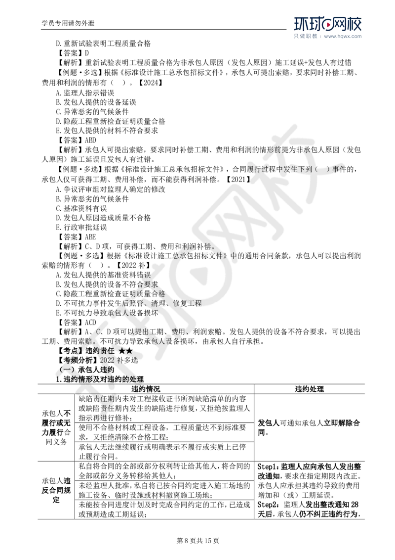 WM_33.第七章第四节工程总承包合同履行管理_监理工程师_2025监理工程师_2025年监理工程师-各大机构_2025年监理-合同_机构1-HQ_01.精讲班-沈.磊_讲义