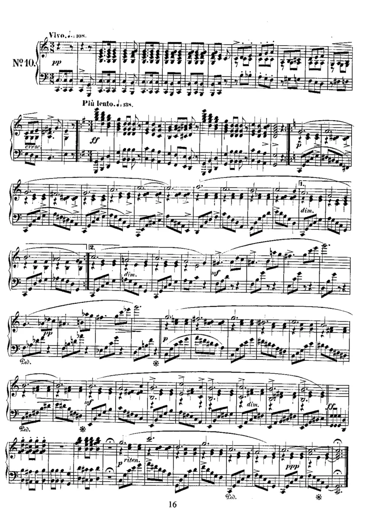 Schumann-Papillons(Butterflies),Op.2_一万首著名钢琴曲谱哈农贝多芬合集视频教学电子版高清无水印可打印_1古典钢琴知名音乐家谱_舒曼钢琴谱全集_WORKS