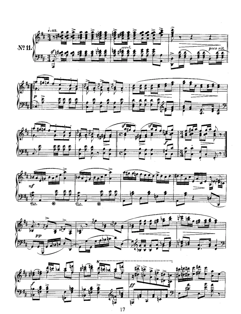 Schumann-Papillons(Butterflies),Op.2_一万首著名钢琴曲谱哈农贝多芬合集视频教学电子版高清无水印可打印_1古典钢琴知名音乐家谱_舒曼钢琴谱全集_WORKS