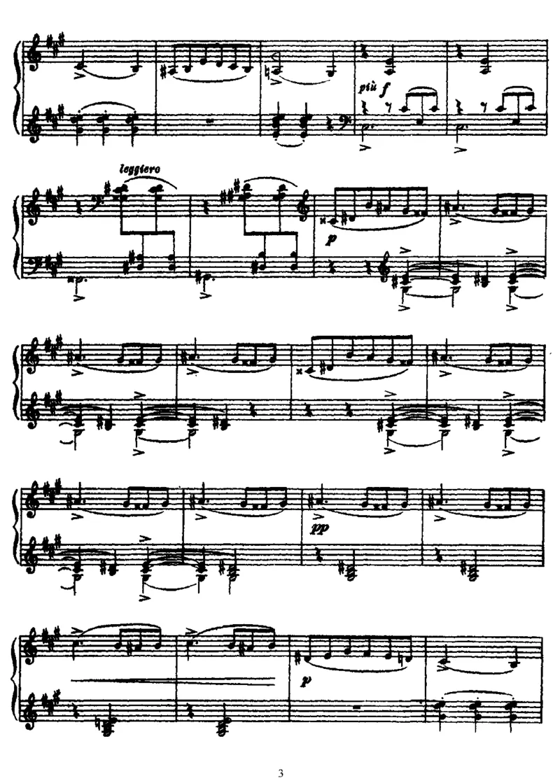 Valse-ScherzoNo2_一万首著名钢琴曲谱哈农贝多芬合集视频教学电子版高清无水印可打印_1古典钢琴知名音乐家谱_柴科夫斯基钢琴谱全集_其他