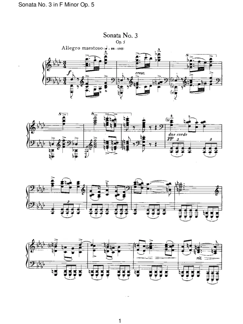 SonataNo.3inFMinorOp.5_一万首著名钢琴曲谱哈农贝多芬合集视频教学电子版高清无水印可打印_1古典钢琴知名音乐家谱_勃拉姆斯钢琴谱全集_I.Sonatas
