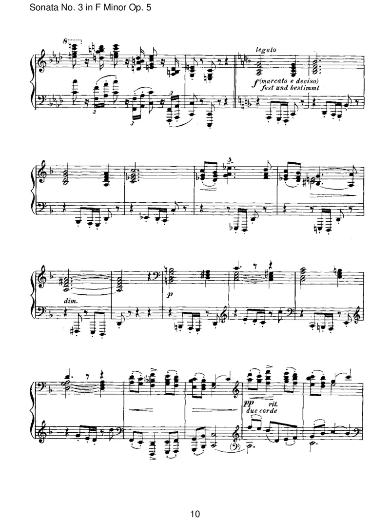 SonataNo.3inFMinorOp.5_一万首著名钢琴曲谱哈农贝多芬合集视频教学电子版高清无水印可打印_1古典钢琴知名音乐家谱_勃拉姆斯钢琴谱全集_I.Sonatas