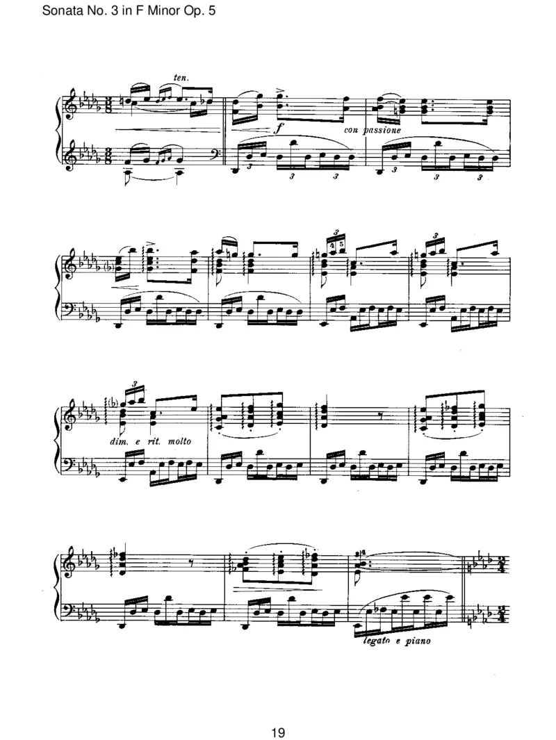 SonataNo.3inFMinorOp.5_一万首著名钢琴曲谱哈农贝多芬合集视频教学电子版高清无水印可打印_1古典钢琴知名音乐家谱_勃拉姆斯钢琴谱全集_I.Sonatas