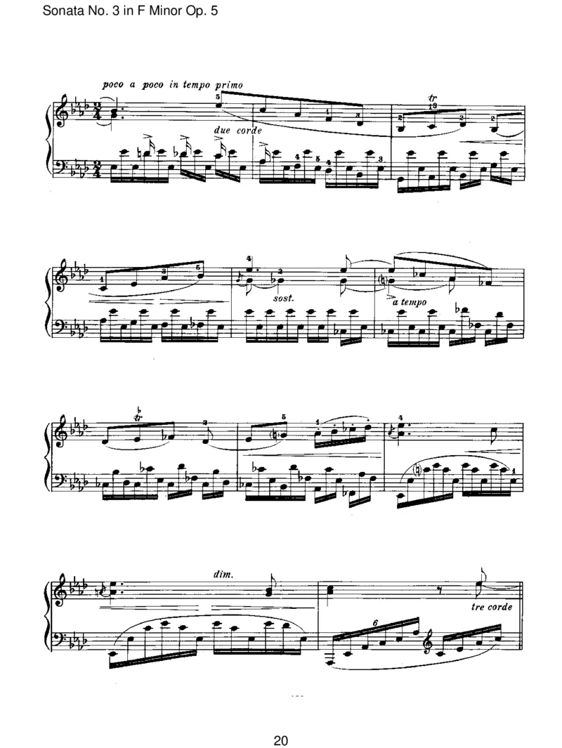 SonataNo.3inFMinorOp.5_一万首著名钢琴曲谱哈农贝多芬合集视频教学电子版高清无水印可打印_1古典钢琴知名音乐家谱_勃拉姆斯钢琴谱全集_I.Sonatas