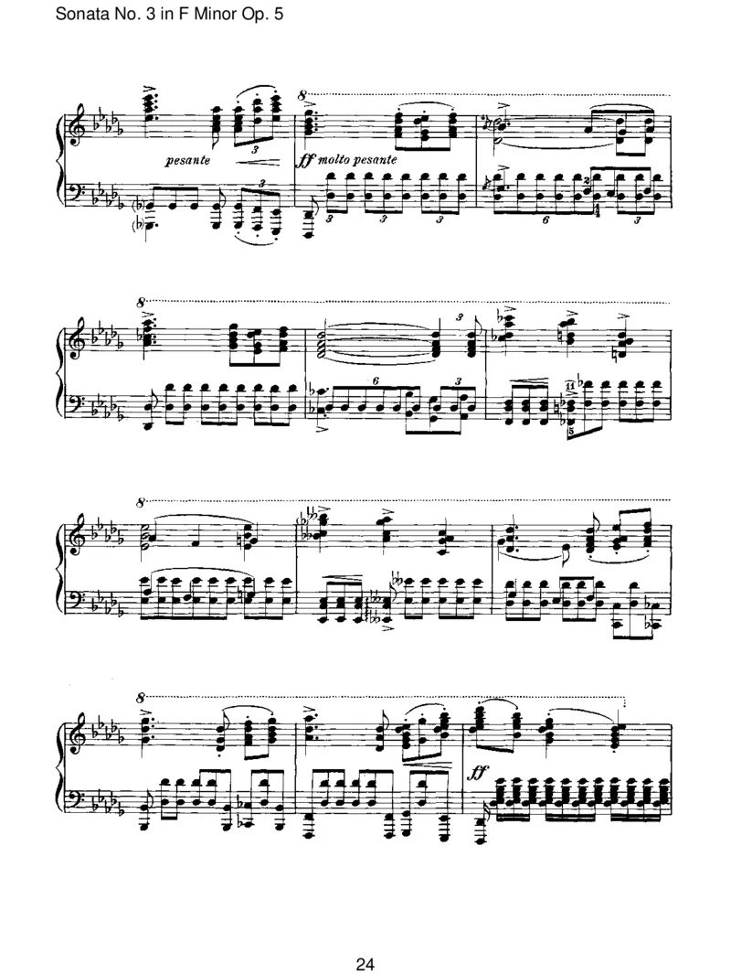 SonataNo.3inFMinorOp.5_一万首著名钢琴曲谱哈农贝多芬合集视频教学电子版高清无水印可打印_1古典钢琴知名音乐家谱_勃拉姆斯钢琴谱全集_I.Sonatas