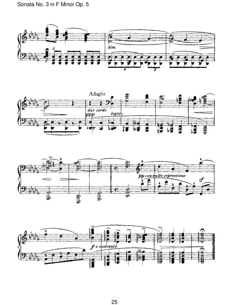 SonataNo.3inFMinorOp.5_一万首著名钢琴曲谱哈农贝多芬合集视频教学电子版高清无水印可打印_1古典钢琴知名音乐家谱_勃拉姆斯钢琴谱全集_I.Sonatas