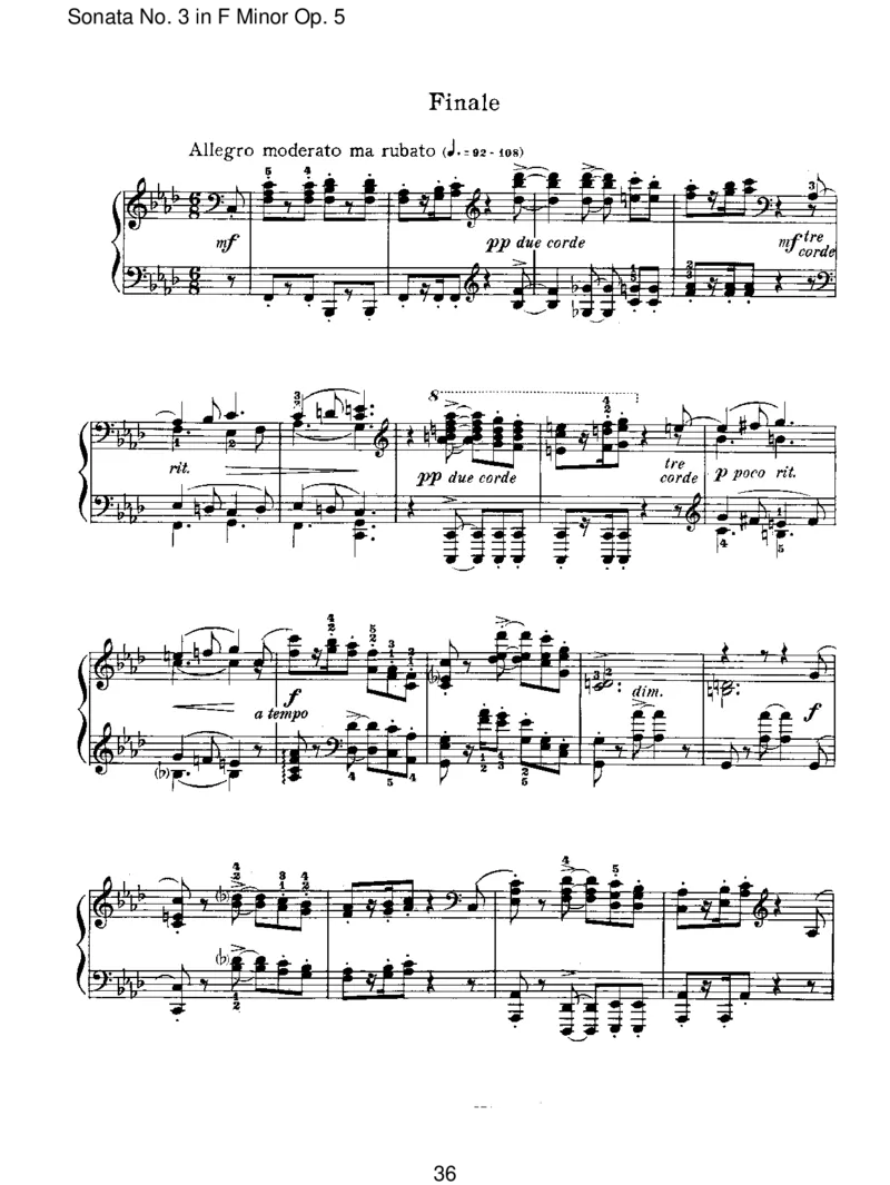 SonataNo.3inFMinorOp.5_一万首著名钢琴曲谱哈农贝多芬合集视频教学电子版高清无水印可打印_1古典钢琴知名音乐家谱_勃拉姆斯钢琴谱全集_I.Sonatas