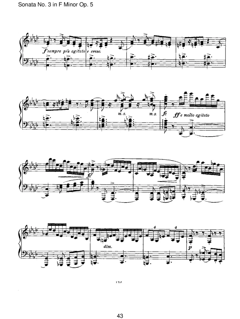 SonataNo.3inFMinorOp.5_一万首著名钢琴曲谱哈农贝多芬合集视频教学电子版高清无水印可打印_1古典钢琴知名音乐家谱_勃拉姆斯钢琴谱全集_I.Sonatas