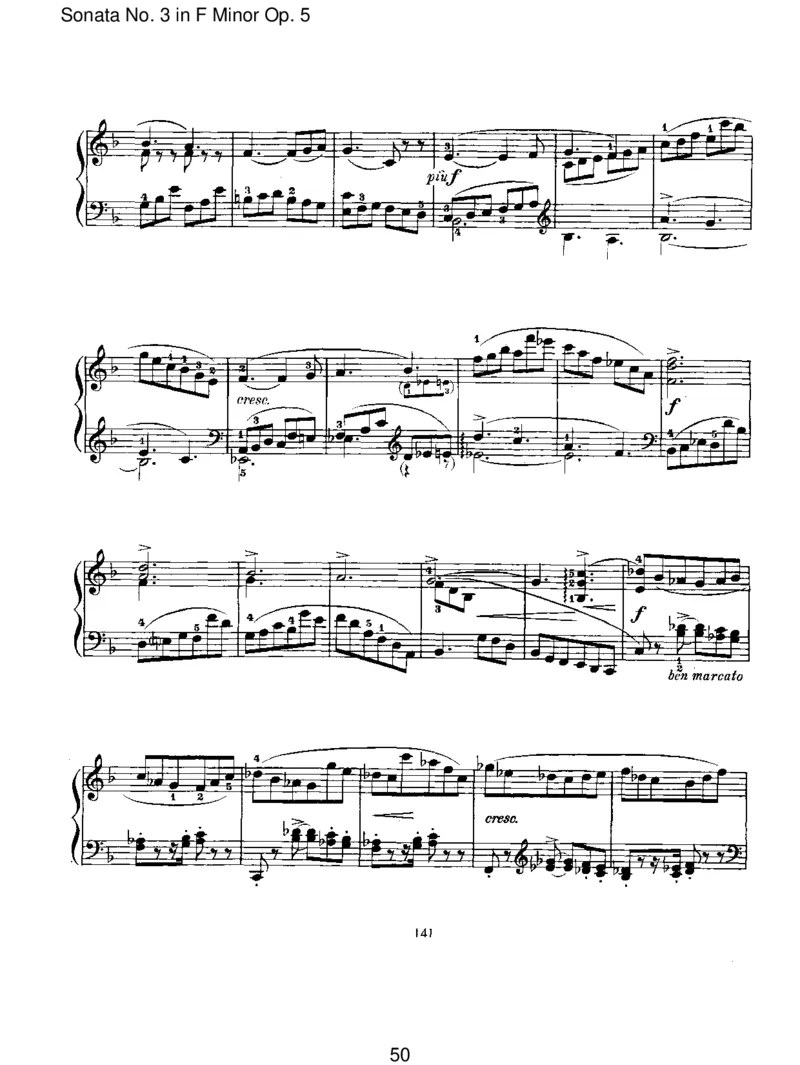 SonataNo.3inFMinorOp.5_一万首著名钢琴曲谱哈农贝多芬合集视频教学电子版高清无水印可打印_1古典钢琴知名音乐家谱_勃拉姆斯钢琴谱全集_I.Sonatas