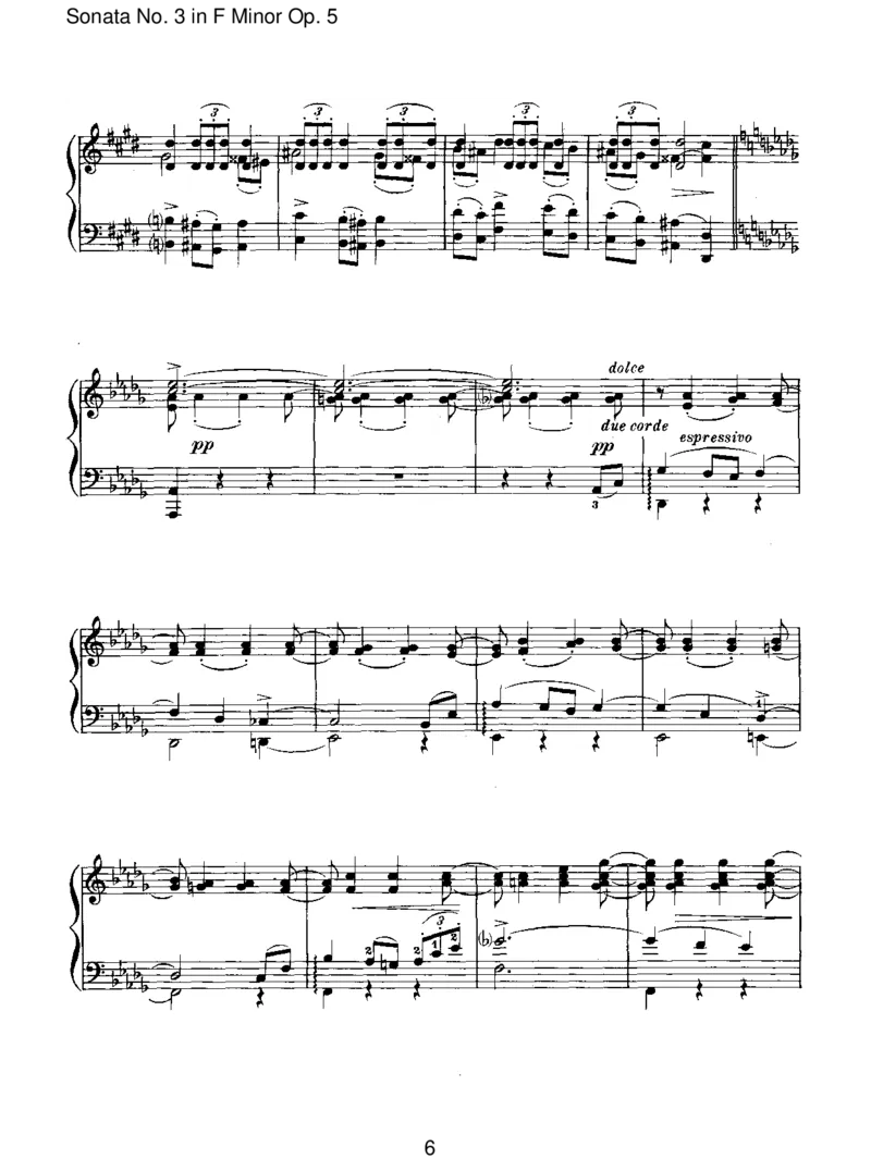 SonataNo.3inFMinorOp.5_一万首著名钢琴曲谱哈农贝多芬合集视频教学电子版高清无水印可打印_1古典钢琴知名音乐家谱_勃拉姆斯钢琴谱全集_I.Sonatas