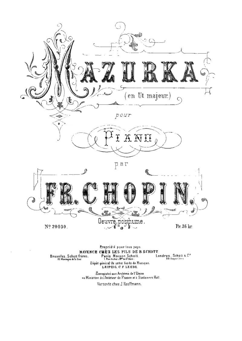 MazurkaInCMajor(1833)_一万首著名钢琴曲谱哈农贝多芬合集视频教学电子版高清无水印可打印_1古典钢琴知名音乐家谱_肖邦钢琴谱全集_马祖卡_遗作(未编号)