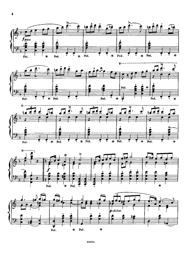 MazurkaInCMajor(1833)_一万首著名钢琴曲谱哈农贝多芬合集视频教学电子版高清无水印可打印_1古典钢琴知名音乐家谱_肖邦钢琴谱全集_马祖卡_遗作(未编号)