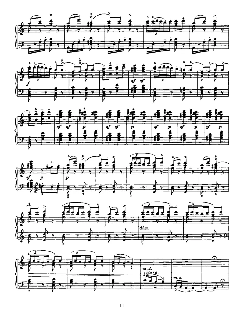 Op4012Pieces(excerpts),_一万首著名钢琴曲谱哈农贝多芬合集视频教学电子版高清无水印可打印_1古典钢琴知名音乐家谱_柴科夫斯基钢琴谱全集_小品集