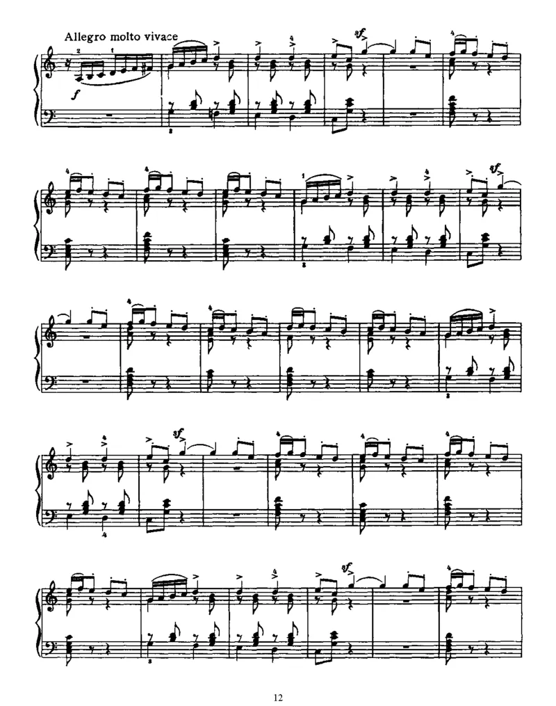 Op4012Pieces(excerpts),_一万首著名钢琴曲谱哈农贝多芬合集视频教学电子版高清无水印可打印_1古典钢琴知名音乐家谱_柴科夫斯基钢琴谱全集_小品集