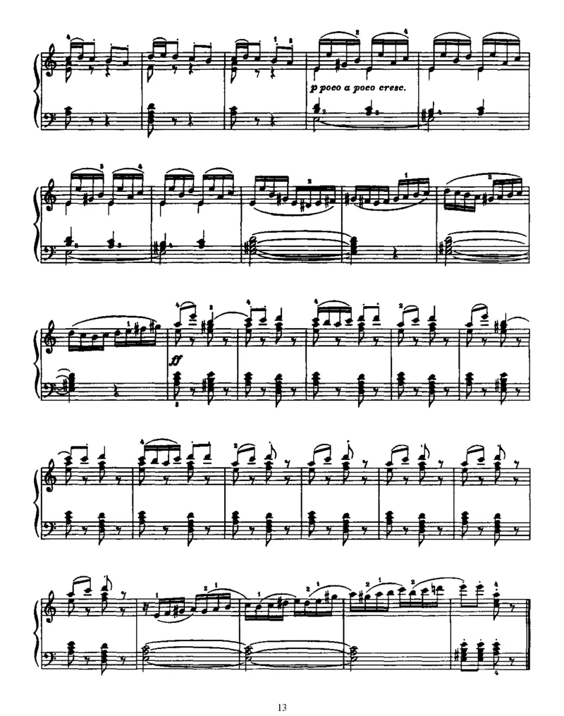 Op4012Pieces(excerpts),_一万首著名钢琴曲谱哈农贝多芬合集视频教学电子版高清无水印可打印_1古典钢琴知名音乐家谱_柴科夫斯基钢琴谱全集_小品集