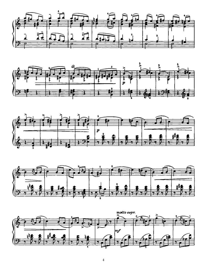 Op4012Pieces(excerpts),_一万首著名钢琴曲谱哈农贝多芬合集视频教学电子版高清无水印可打印_1古典钢琴知名音乐家谱_柴科夫斯基钢琴谱全集_小品集