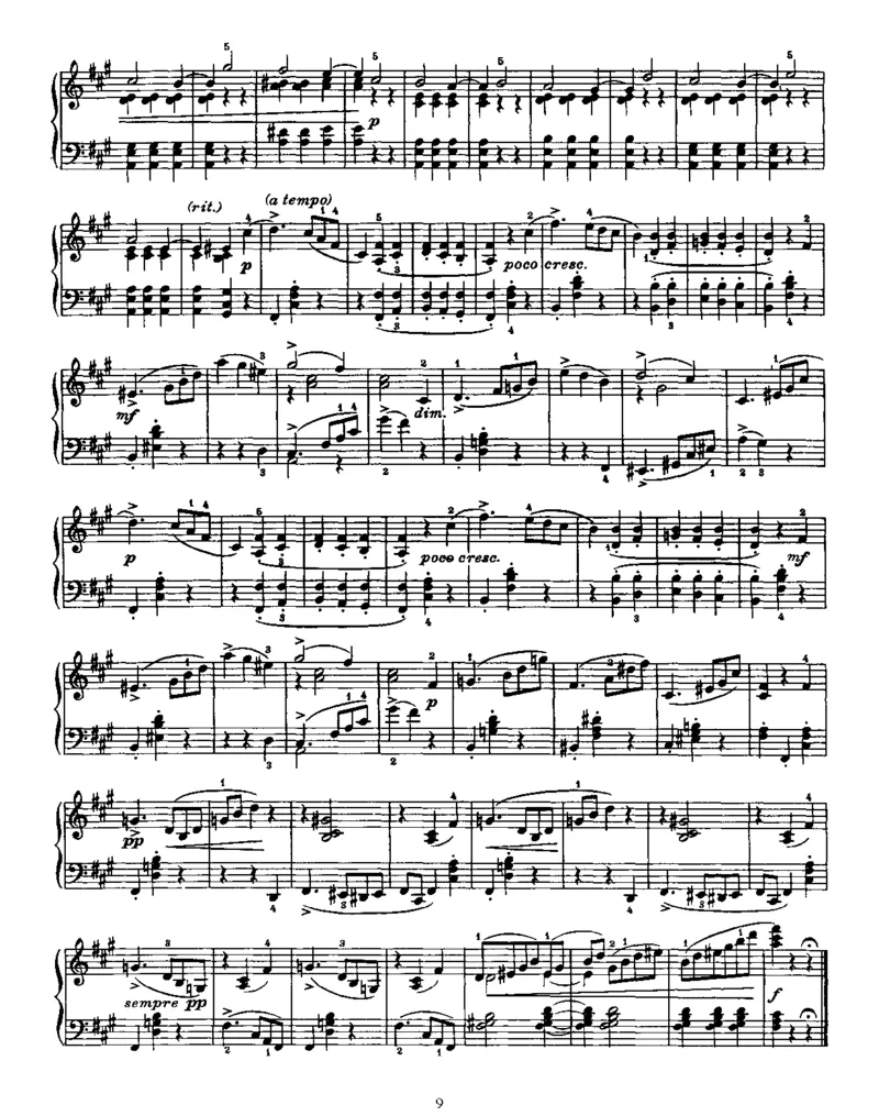 Op4012Pieces(excerpts),_一万首著名钢琴曲谱哈农贝多芬合集视频教学电子版高清无水印可打印_1古典钢琴知名音乐家谱_柴科夫斯基钢琴谱全集_小品集