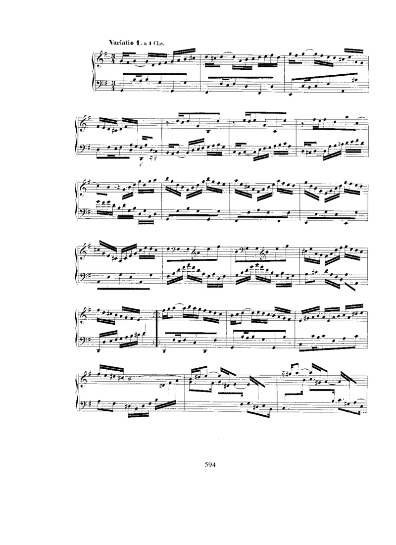 GoldbergVariations,BWV988_一万首著名钢琴曲谱哈农贝多芬合集视频教学电子版高清无水印可打印_1古典钢琴知名音乐家谱_巴赫钢琴谱全集