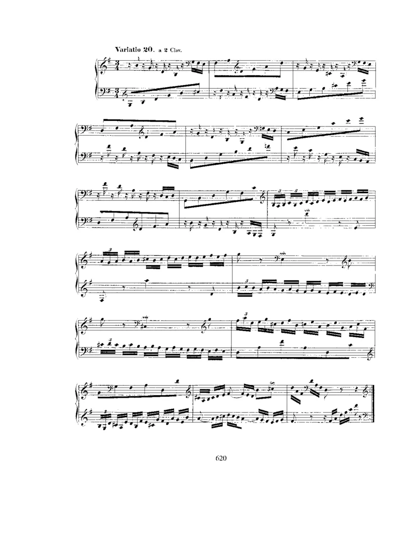 GoldbergVariations,BWV988_一万首著名钢琴曲谱哈农贝多芬合集视频教学电子版高清无水印可打印_1古典钢琴知名音乐家谱_巴赫钢琴谱全集