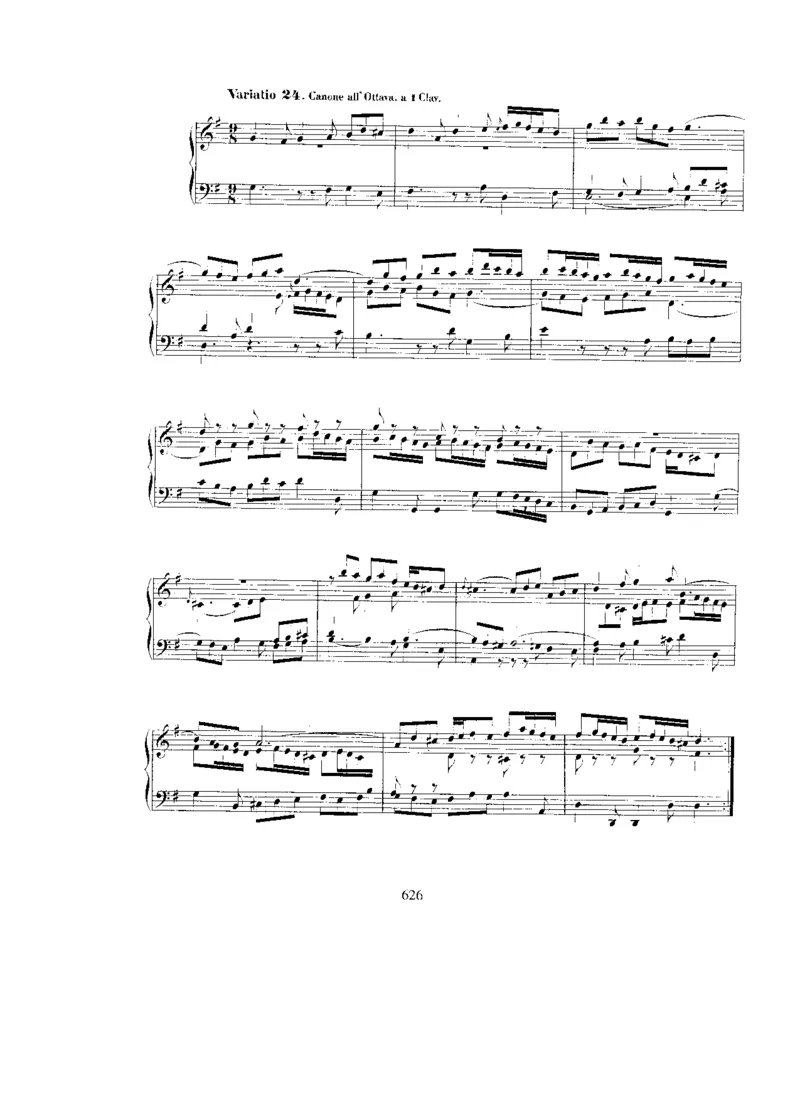 GoldbergVariations,BWV988_一万首著名钢琴曲谱哈农贝多芬合集视频教学电子版高清无水印可打印_1古典钢琴知名音乐家谱_巴赫钢琴谱全集