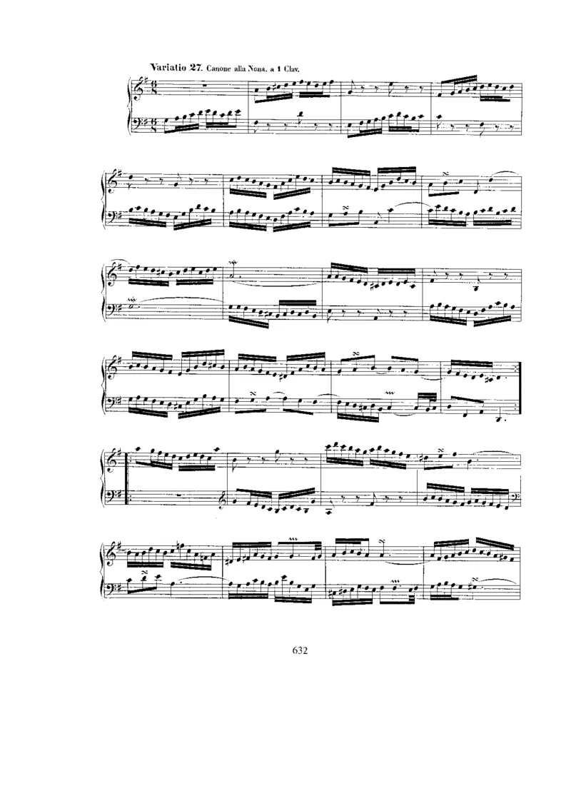 GoldbergVariations,BWV988_一万首著名钢琴曲谱哈农贝多芬合集视频教学电子版高清无水印可打印_1古典钢琴知名音乐家谱_巴赫钢琴谱全集