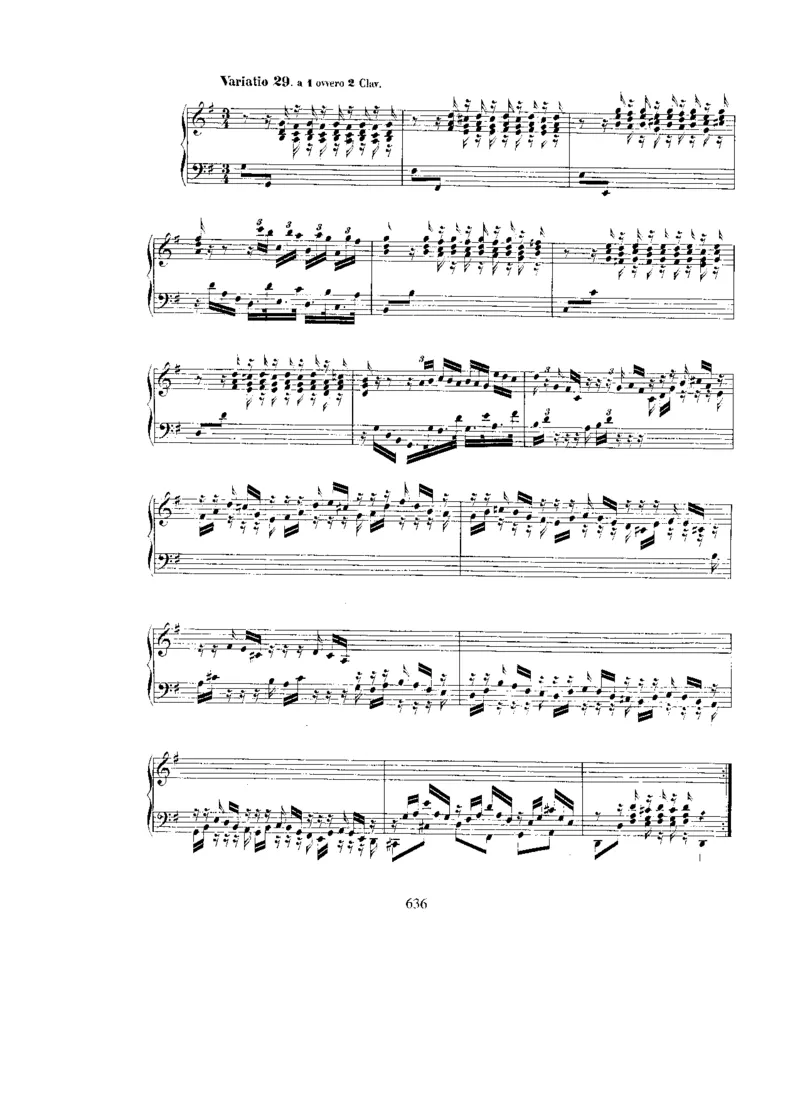 GoldbergVariations,BWV988_一万首著名钢琴曲谱哈农贝多芬合集视频教学电子版高清无水印可打印_1古典钢琴知名音乐家谱_巴赫钢琴谱全集