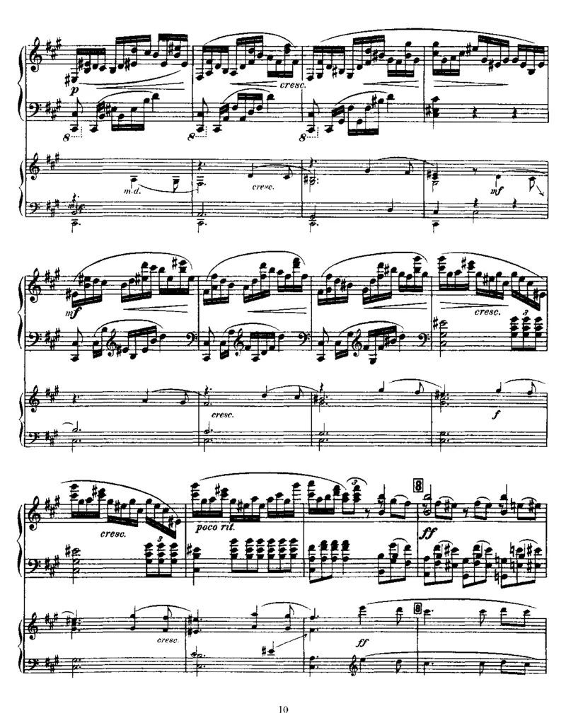 PianoConcertoinf#,Op20(2Piano)_一万首著名钢琴曲谱哈农贝多芬合集视频教学电子版高清无水印可打印_1古典钢琴知名音乐家谱_斯克里亚宾钢琴谱全集
