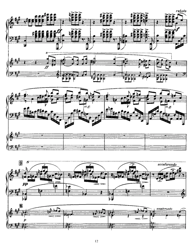 PianoConcertoinf#,Op20(2Piano)_一万首著名钢琴曲谱哈农贝多芬合集视频教学电子版高清无水印可打印_1古典钢琴知名音乐家谱_斯克里亚宾钢琴谱全集