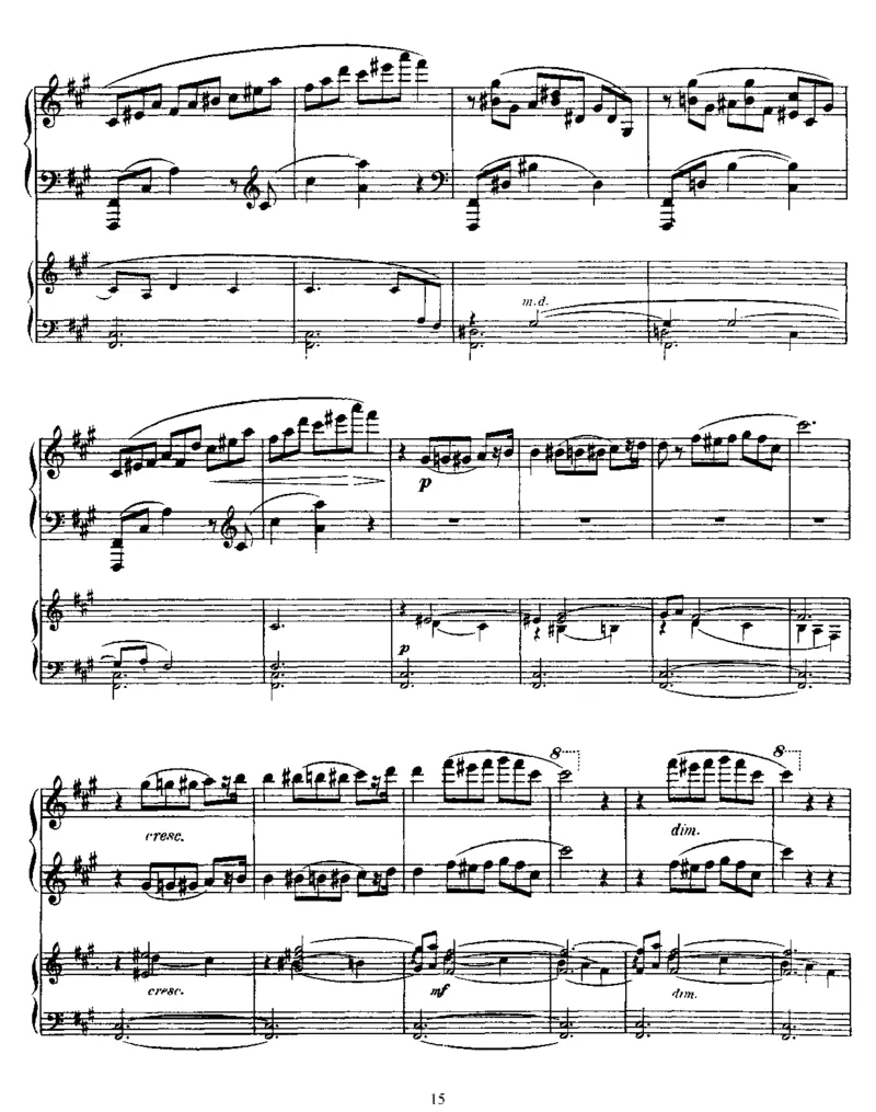 PianoConcertoinf#,Op20(2Piano)_一万首著名钢琴曲谱哈农贝多芬合集视频教学电子版高清无水印可打印_1古典钢琴知名音乐家谱_斯克里亚宾钢琴谱全集