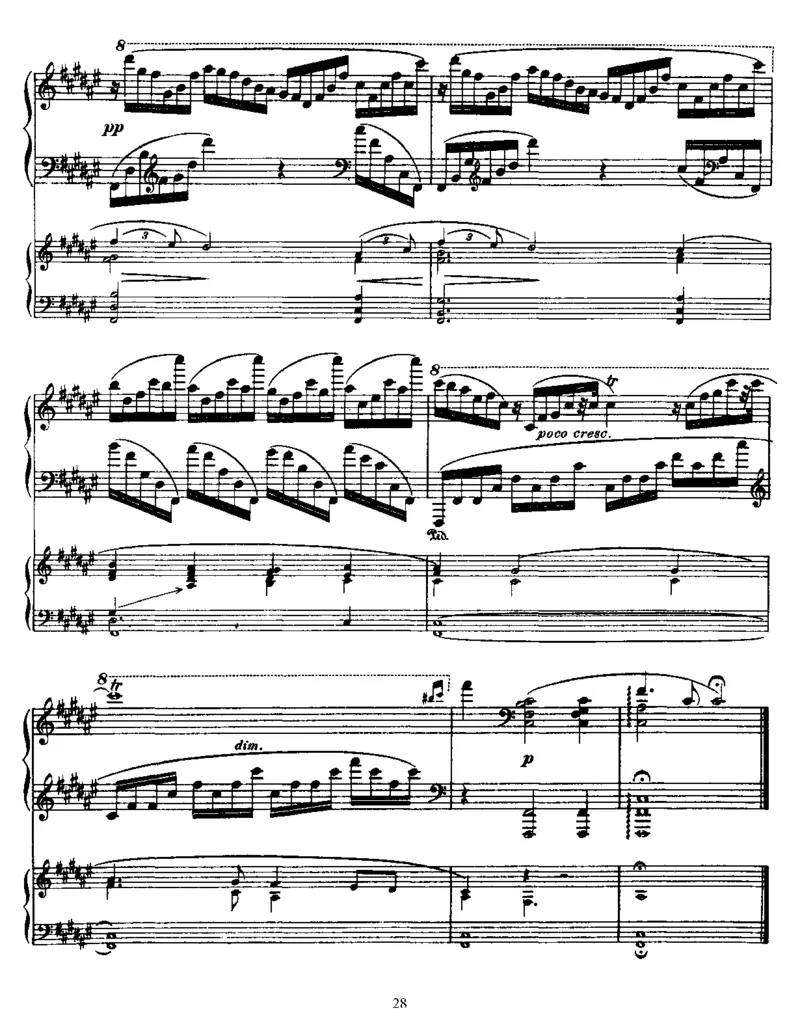 PianoConcertoinf#,Op20(2Piano)_一万首著名钢琴曲谱哈农贝多芬合集视频教学电子版高清无水印可打印_1古典钢琴知名音乐家谱_斯克里亚宾钢琴谱全集