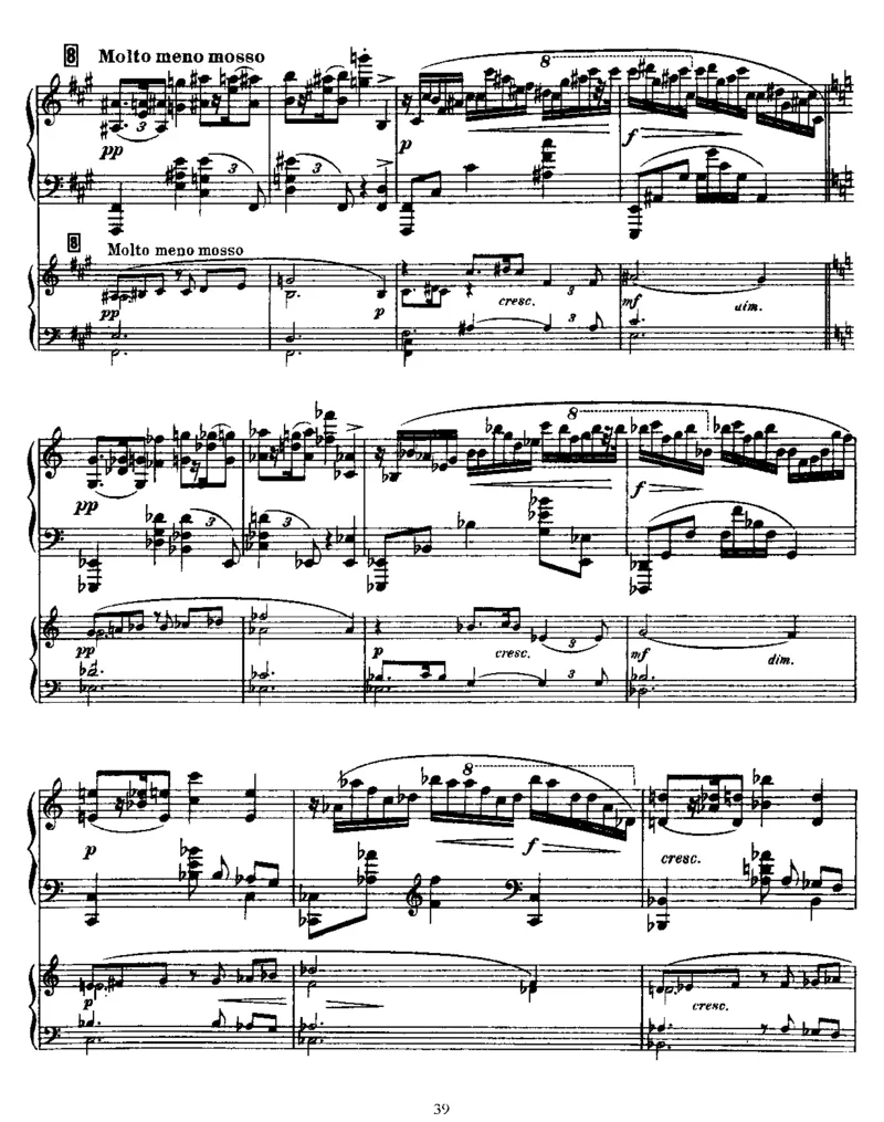 PianoConcertoinf#,Op20(2Piano)_一万首著名钢琴曲谱哈农贝多芬合集视频教学电子版高清无水印可打印_1古典钢琴知名音乐家谱_斯克里亚宾钢琴谱全集