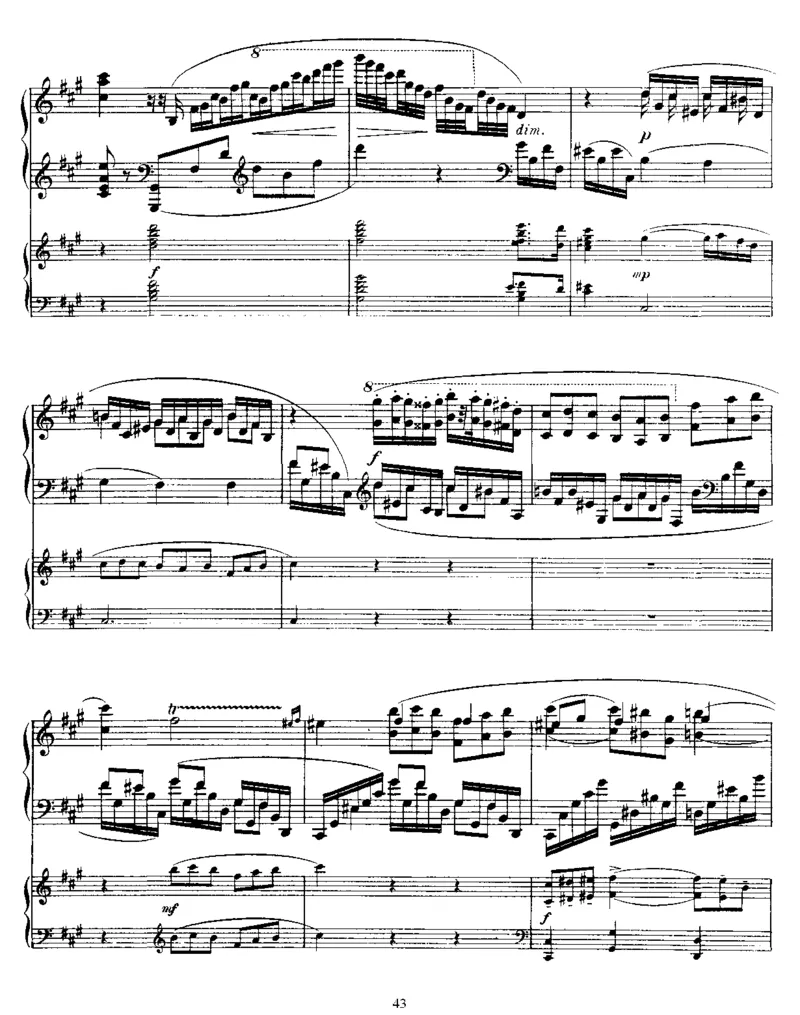 PianoConcertoinf#,Op20(2Piano)_一万首著名钢琴曲谱哈农贝多芬合集视频教学电子版高清无水印可打印_1古典钢琴知名音乐家谱_斯克里亚宾钢琴谱全集