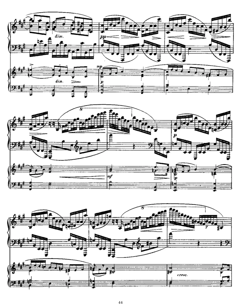 PianoConcertoinf#,Op20(2Piano)_一万首著名钢琴曲谱哈农贝多芬合集视频教学电子版高清无水印可打印_1古典钢琴知名音乐家谱_斯克里亚宾钢琴谱全集