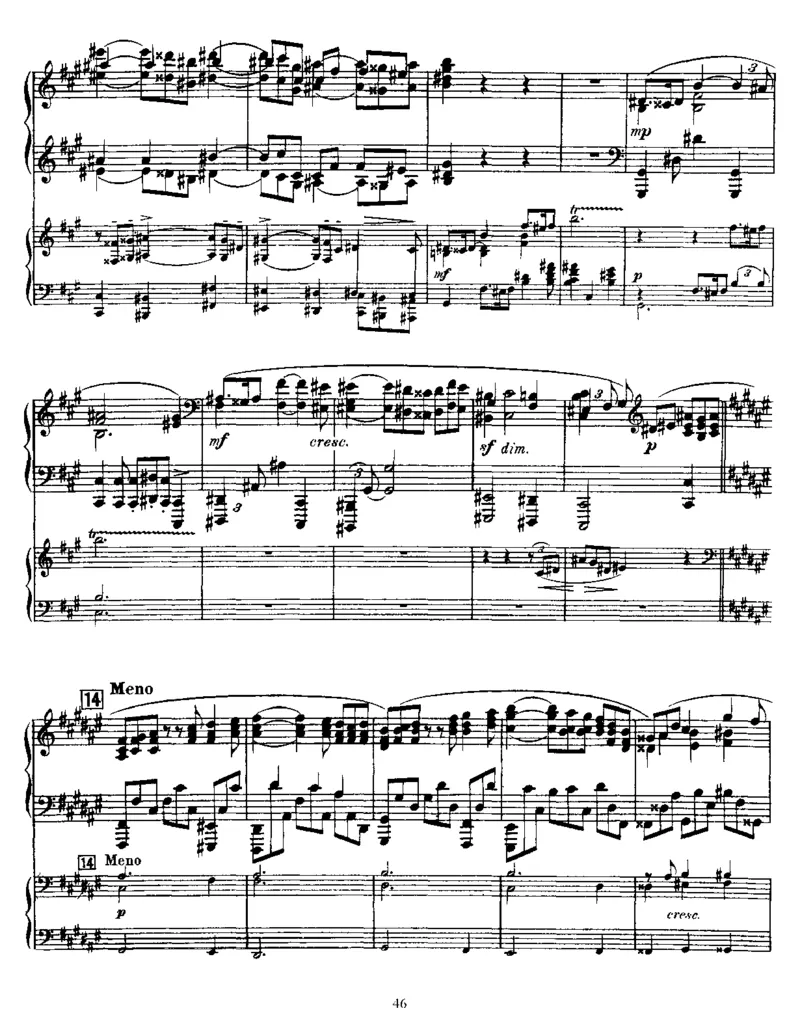 PianoConcertoinf#,Op20(2Piano)_一万首著名钢琴曲谱哈农贝多芬合集视频教学电子版高清无水印可打印_1古典钢琴知名音乐家谱_斯克里亚宾钢琴谱全集