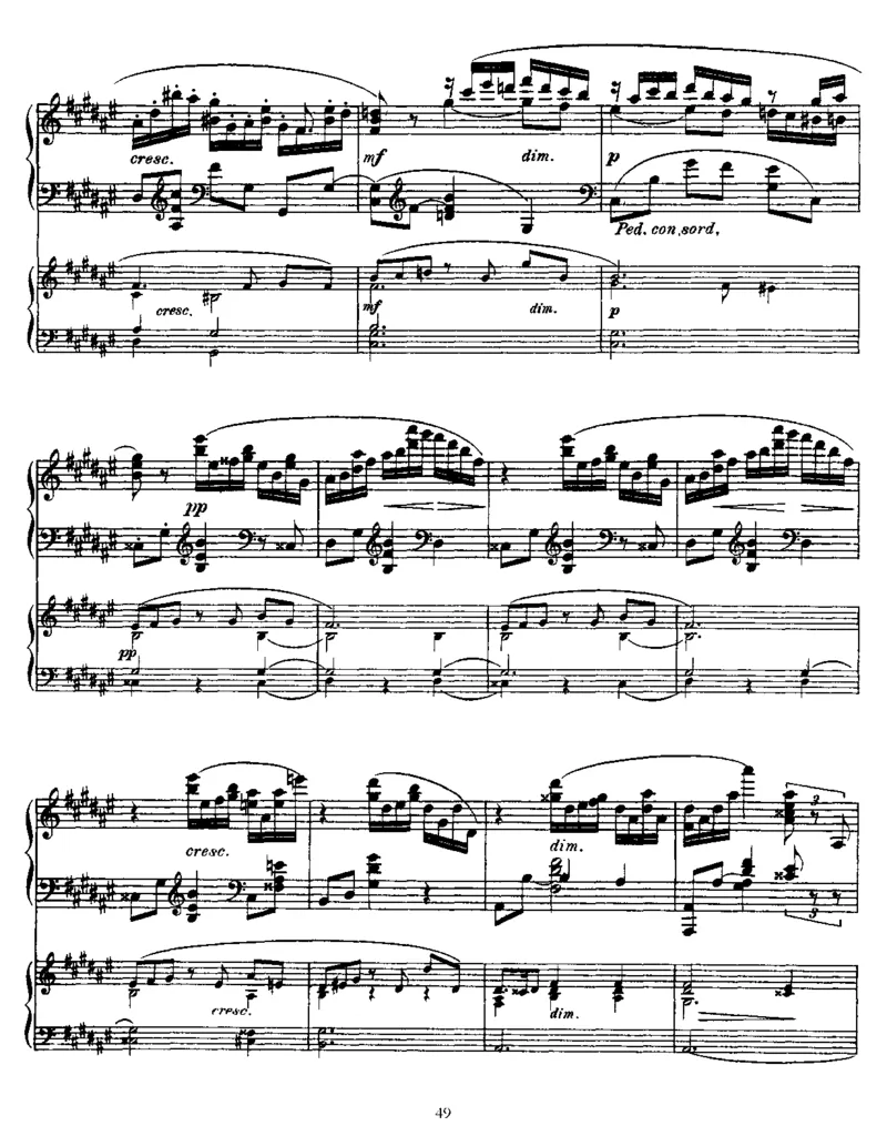 PianoConcertoinf#,Op20(2Piano)_一万首著名钢琴曲谱哈农贝多芬合集视频教学电子版高清无水印可打印_1古典钢琴知名音乐家谱_斯克里亚宾钢琴谱全集