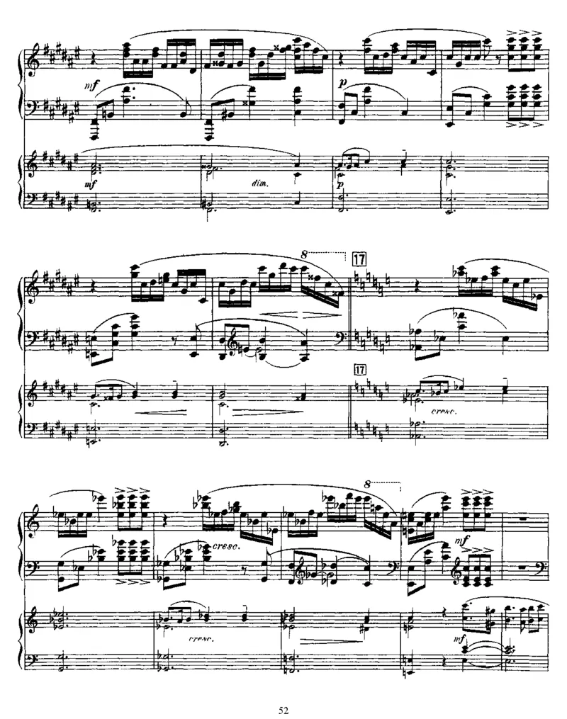 PianoConcertoinf#,Op20(2Piano)_一万首著名钢琴曲谱哈农贝多芬合集视频教学电子版高清无水印可打印_1古典钢琴知名音乐家谱_斯克里亚宾钢琴谱全集