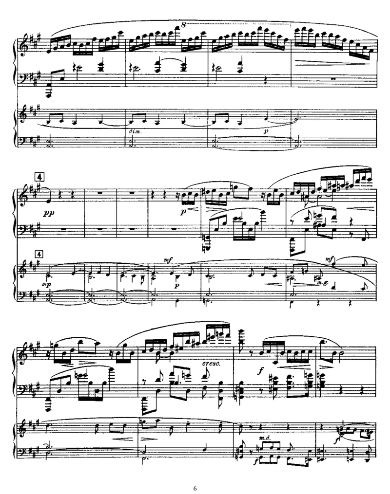 PianoConcertoinf#,Op20(2Piano)_一万首著名钢琴曲谱哈农贝多芬合集视频教学电子版高清无水印可打印_1古典钢琴知名音乐家谱_斯克里亚宾钢琴谱全集