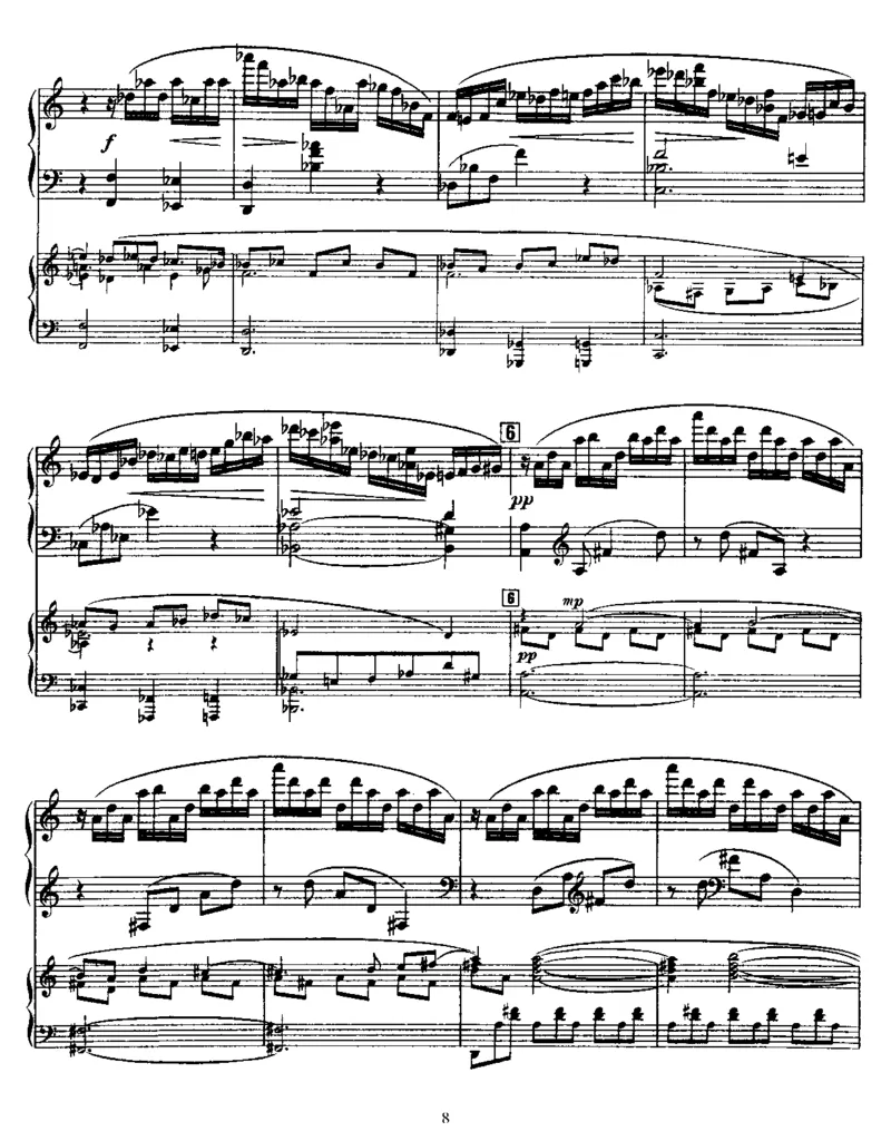 PianoConcertoinf#,Op20(2Piano)_一万首著名钢琴曲谱哈农贝多芬合集视频教学电子版高清无水印可打印_1古典钢琴知名音乐家谱_斯克里亚宾钢琴谱全集