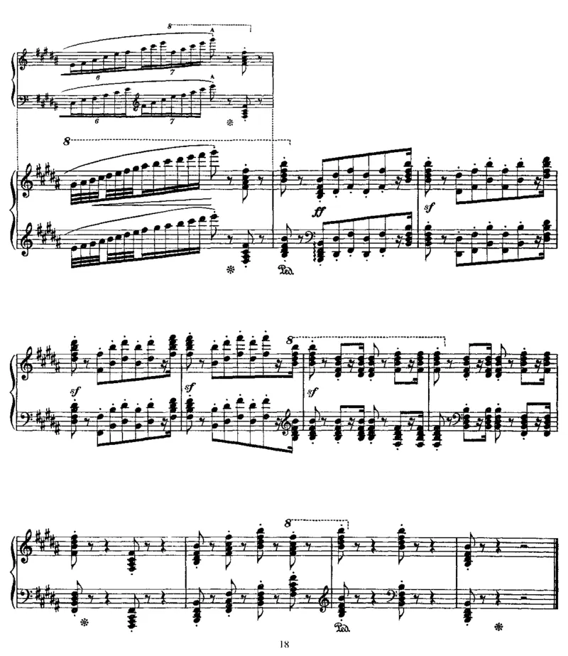 EntryoftheGuestsontheWartburg(Wagner)_一万首著名钢琴曲谱哈农贝多芬合集视频教学电子版高清无水印可打印_1古典钢琴知名音乐家谱_李斯特钢琴谱全集_改编瓦格纳