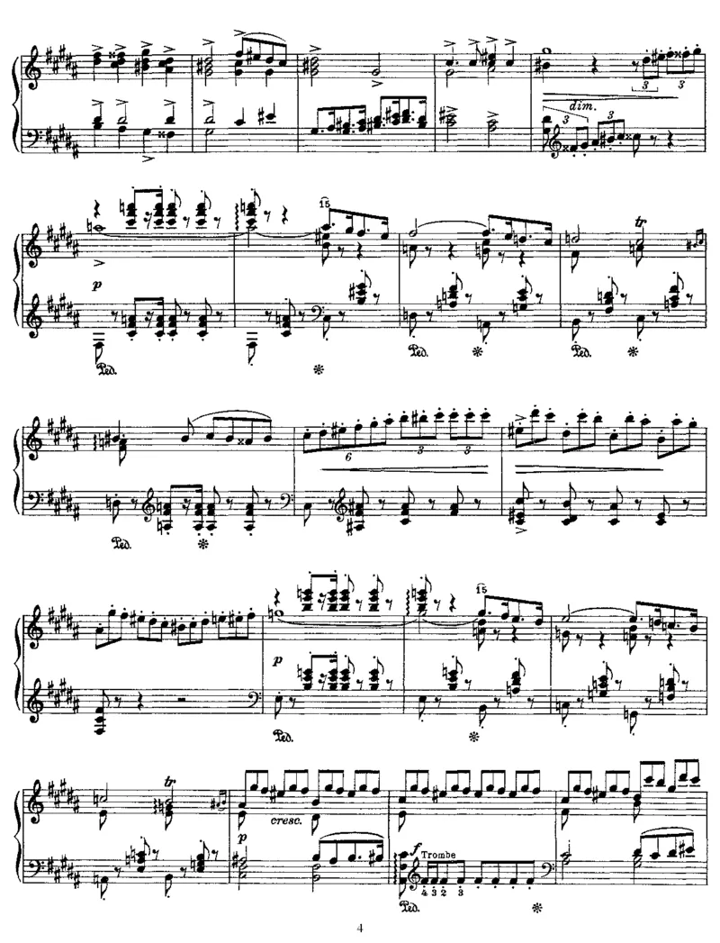 EntryoftheGuestsontheWartburg(Wagner)_一万首著名钢琴曲谱哈农贝多芬合集视频教学电子版高清无水印可打印_1古典钢琴知名音乐家谱_李斯特钢琴谱全集_改编瓦格纳