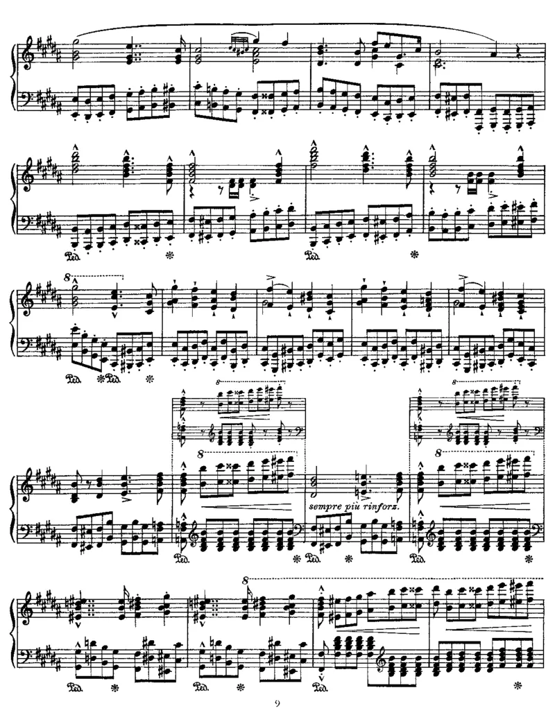 EntryoftheGuestsontheWartburg(Wagner)_一万首著名钢琴曲谱哈农贝多芬合集视频教学电子版高清无水印可打印_1古典钢琴知名音乐家谱_李斯特钢琴谱全集_改编瓦格纳