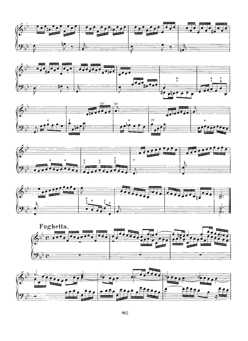 FantasiaandFughettainBb,BWV907_一万首著名钢琴曲谱哈农贝多芬合集视频教学电子版高清无水印可打印_1古典钢琴知名音乐家谱_巴赫钢琴谱全集_Preludes，Fantasias，Fugues