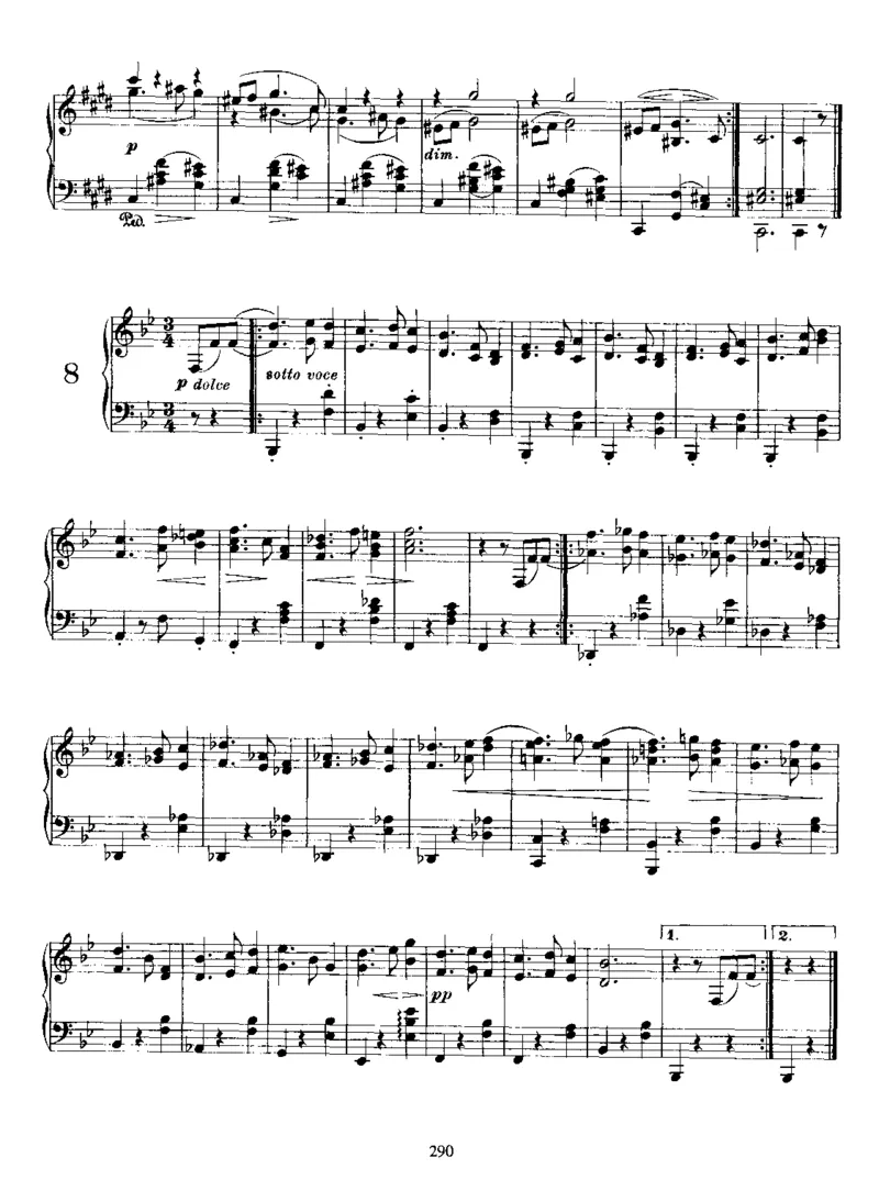 Waltzes,Op39(Simplified)_一万首著名钢琴曲谱哈农贝多芬合集视频教学电子版高清无水印可打印_1古典钢琴知名音乐家谱_勃拉姆斯钢琴谱全集_其他