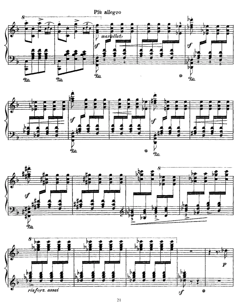 HungarianRhapsodyNo14inf_NoRestriction_一万首著名钢琴曲谱哈农贝多芬合集视频教学电子版高清无水印可打印_1古典钢琴知名音乐家谱_李斯特钢琴谱全集_匈牙利狂想曲