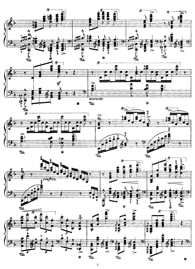 HungarianRhapsodyNo14inf_NoRestriction_一万首著名钢琴曲谱哈农贝多芬合集视频教学电子版高清无水印可打印_1古典钢琴知名音乐家谱_李斯特钢琴谱全集_匈牙利狂想曲