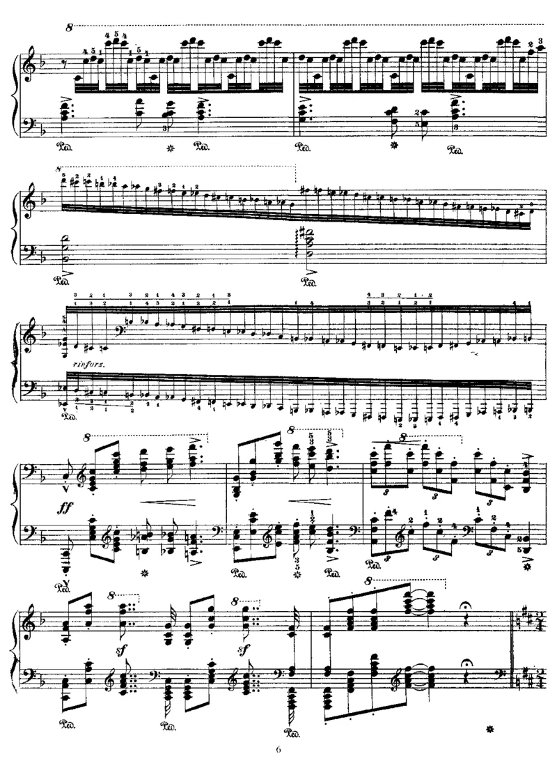 HungarianRhapsodyNo14inf_NoRestriction_一万首著名钢琴曲谱哈农贝多芬合集视频教学电子版高清无水印可打印_1古典钢琴知名音乐家谱_李斯特钢琴谱全集_匈牙利狂想曲