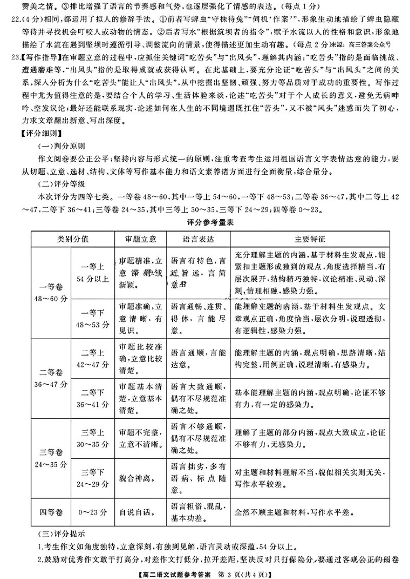 湖南省三湘名校联盟天壹名校联盟2024年高二期末考试语文(1)_2024-2025高二（7-7月题库）_2024年07月试卷_0706湖南省三湘名校联盟天壹名校联盟2024年高二期末考试