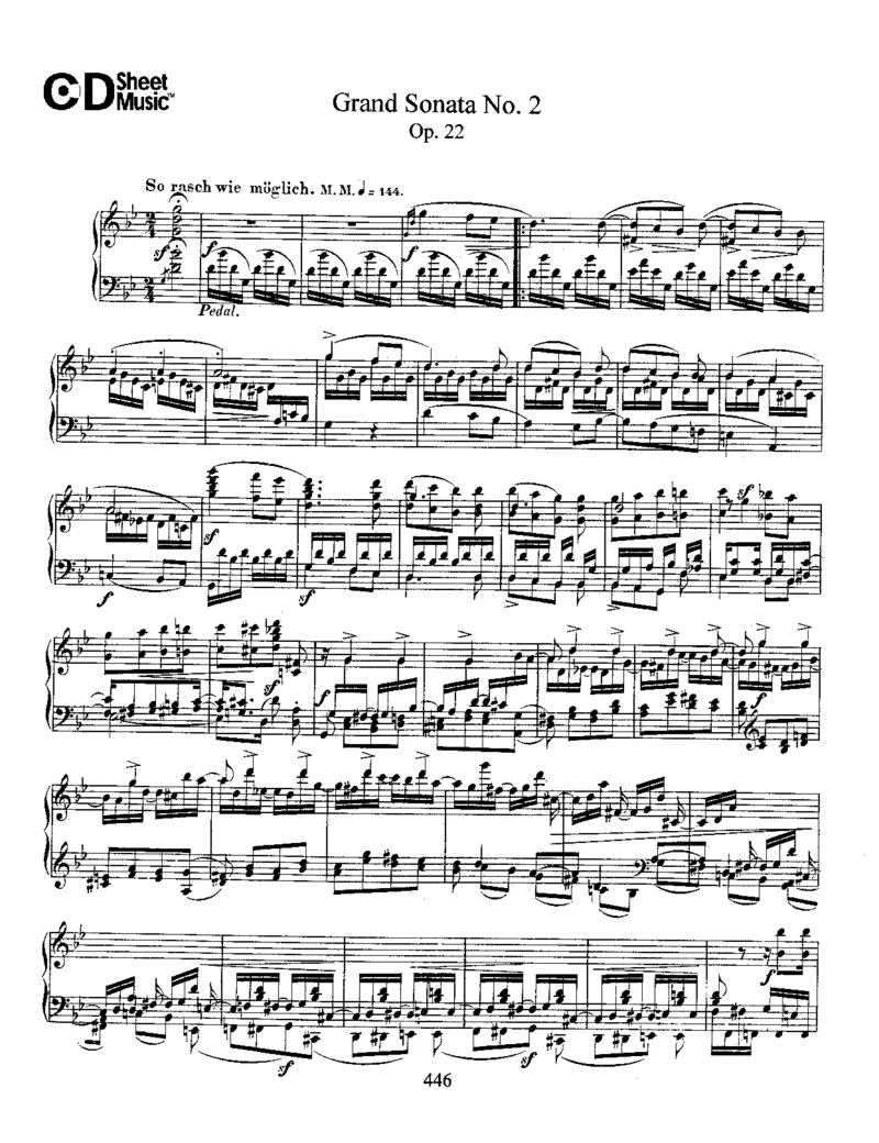 Schumann-SonataNo.2inGMinor,Op.22_一万首著名钢琴曲谱哈农贝多芬合集视频教学电子版高清无水印可打印_1古典钢琴知名音乐家谱_舒曼钢琴谱全集_WORKS